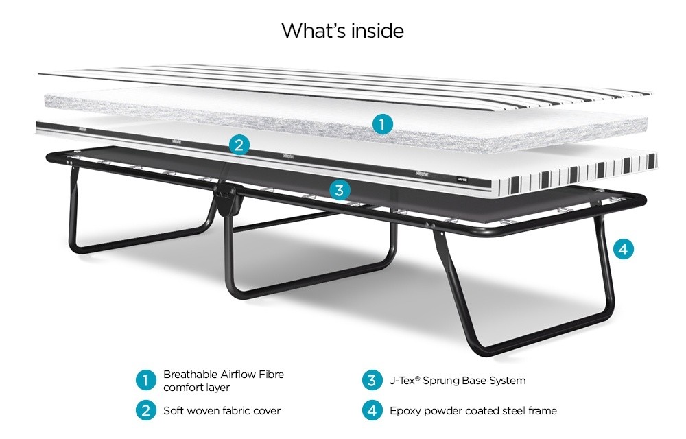 Jaybe Guest Bed with Airflow Mattress